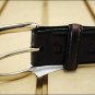 SILVER CREEK JACK OF DIAMONDS WESTERN LEATHER MEN'S BELT - RED