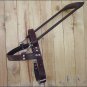 GH300 HILASON BROWN PADDED GENUINE LEATHER GUIDE DOG HARNESS W/ HANDLE ALL SIZES