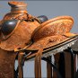 WD013STRO-F HILASON BIG KING WESTROERN WADE RANCH ROPING COWBOY TRAIL SADDLE 15"
