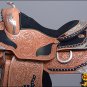 BH099-F HILASON WESTERN LEATHER EQUITATION HORSE SHOW TRAIL PLEASURE SADDLE 16"