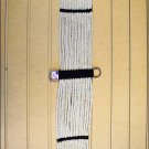 28 in. HILASON 17 STRAND STRAIGHT MOHAIR HORSE CINCH MADE IN THE USA