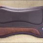 BROWN HEAVY DUTY CLOSE CONTACT PRESSED FELT ANTI-SLIP WITHER RELIEF SADDLE PAD