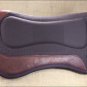 BROWN HEAVY DUTY CLOSE CONTACT PRESSED FELT ANTI-SLIP WITHER RELIEF SADDLE PAD