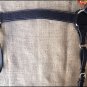 HILASON WESTERN BASKET WEAVE LEATHER HORSE BREAST COLLAR BLACK