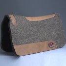 MADE IN USA HIGH QUALITY 100% WOOL FELT HILASON WESTERN  SADDLE PAD 31by32 3/4in