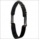 WEAVER LEATHER NEOPRENE 10 RINGS SURCINGLE HORSE TACK BLACK