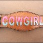 HILASON WESTERN LEATHER HORSE HEADSTALL BREAST COLLAR BLACK YELLOW COWGIRL
