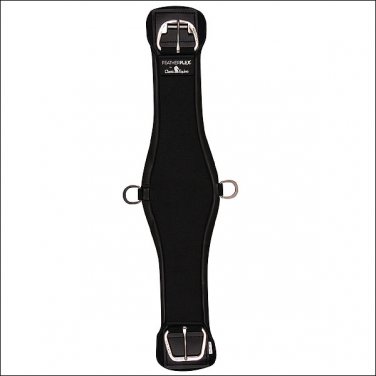 30 INCHES BLACK CLASSIC EQUINE FEATHERFLEX ROPER CINCH GIRTH HORSE