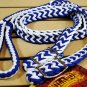 NEW Braided Poly Barrel Racing Contest Reins Flat W/Easy Grip Knots 1" X 8ft.