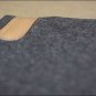 FP103-F HILASON WESTERN GREY WOOL FELT SADDLE PAD W/ LEATHER BORDER