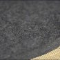 FP103-F HILASON WESTERN GREY WOOL FELT SADDLE PAD W/ LEATHER BORDER