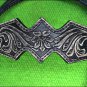 HILASON LEATHER WESTERN HORSE HEADSTALL BRIDLE BLACK RUSTIC VINTAGE FLORAL
