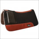 30X32 CLASSIC EQUINE BIOFIT VIRGIN WOOL  HORSE SADDLE SHIM PAD BLACK