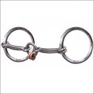 PROFESSIONAL CHOICE KEN MCNABB RING SNAFFLE LIFESAVER MOUTH HORSE BIT
