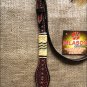 NEW HILASON WESTERN LEATHER RAWHIDE BRAIDED HORSE BRIDLE HEADSTALL - DARK BROWN