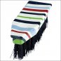 HORZE HAPPY PLASTIC HANDLE HORZE HORSE BRUSH DARK BLUE RED