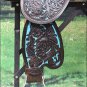 TW101DBTQ-F HILASON BROWN TREELESS WESTERN TRAIL BARREL RACING SADDLE 17"