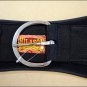 NEW SHARKSKIN NEOPRENE HORSE CINCH ROPER GIRTH STAINLESS STEEL HARDWARE BLACK