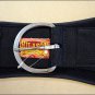 NEW SHARKSKIN NEOPRENE HORSE CINCH ROPER GIRTH STAINLESS STEEL HARDWARE BLACK