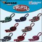 WEAVER BRAIDED NYLON BARREL HORSE REINS NICKEL PLATED CONWAY BUCKLE