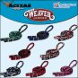 WEAVER BRAIDED NYLON BARREL HORSE REINS NICKEL PLATED CONWAY BUCKLE