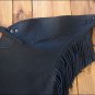 BLACK HILASON FULL GRAIN LEATHER SHOTGUN WORK CHAPS ZIPPERED