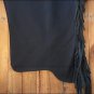 BLACK HILASON FULL GRAIN LEATHER SHOTGUN WORK CHAPS ZIPPERED