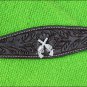HILASON WESTERN LEATHER HEADSTALL BREAST COLLAR BROWN CROSS GUN CONCHO