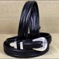 TONY LAMA BLACK CRAFTSMAN RANGER MEN'S LEATHER BELT COWBOY TRAIL RIDER
