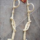 Hilason Western Horse Two Ear Rawhide Bridle Headstall BH242STR