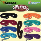 WEAVER TACK HORSE FLAT COTTON LUNGE LINE WITH NICKEL PLATED 225 SNAP