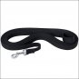 WEAVER TACK HORSE FLAT COTTON LUNGE LINE WITH NICKEL PLATED 225 SNAP