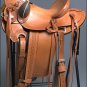 WD060OLSTN-F HILASON BIG KING WESTERN WADE RANCH ROPING COWBOY TRAIL SADDLE 16