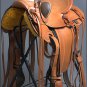 WD060OLSTN-F HILASON BIG KING WESTERN WADE RANCH ROPING COWBOY TRAIL SADDLE 16
