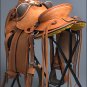 WD060OLSTN-F HILASON BIG KING WESTERN WADE RANCH ROPING COWBOY TRAIL SADDLE 16