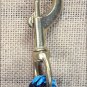 BLACK TURQUOISE TAN WEAVER TACK HORSE POLY LEAD ROPE W/ SOLID BRASS 225 SNAP