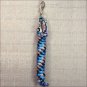 BLACK TURQUOISE TAN WEAVER TACK HORSE POLY LEAD ROPE W/ SOLID BRASS 225 SNAP