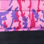 PINK CAMO HILASON HORSE SQUARE SADDLEBACK CONTOURED CUT SADDLE PAD FELT BOTTOM