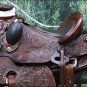 WD005ADB 17" HILASON BIG KING WESTERN WADE RANCH ROPING COWBOY TRAIL SADDLE