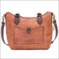 AMERICAN WEST LEATHER MYSTIC SHADOW LADIES BUCKET TOTE SHOULDER HAND BAG PURSE