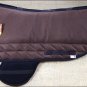 TA102F- HILASON WESTERN TREELESS SADDLE PAD GEL WITH ANTI SLIP - BROWN