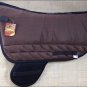 TA102F- HILASON WESTERN TREELESS SADDLE PAD GEL WITH ANTI SLIP - BROWN