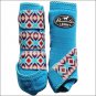 MED PROFESSIONAL CHOICE SPORTS MEDICINE HORSE LEG BOOTS 4 PACK GLITTER BLUE