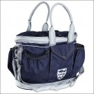 BLUE HORZE HORSE GROOMING KIT TOTE BAG 600D WATER RESISTANT DETACHABLE STRAP