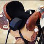 SUPREME ANTI SLIP SURE GRIP SADDLE SEAT COVER BARREL TRAIL SHOW RIDE BLACK