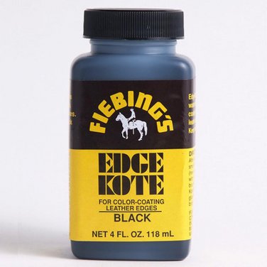 4OZ/32OZ FIEBING'S EDGE KOTE FOR COLOR COATING LEATHER EDGES ALL COLORS