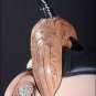 OS203RO 15" HILASON WESTERN LEATHER BARREL RACING TRAIL PLEASURE HORSE SADDLE