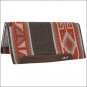 32" X 34" CLASSIC EQUINE ESP WOOL FOAM DURABLE HORSE SADDLE TOP PAD SLATE ORANGE