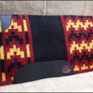 FEP202 HILASON SHOW NEW ZEALAND WOOL SADDLE BLANKET WESTERN RODEO CRIMSON