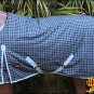 HILASON 1200D RIPSTOP WATERPROOF TURNOUT HORSE WINTER COLD SHEETÂ 66-84 INCHES